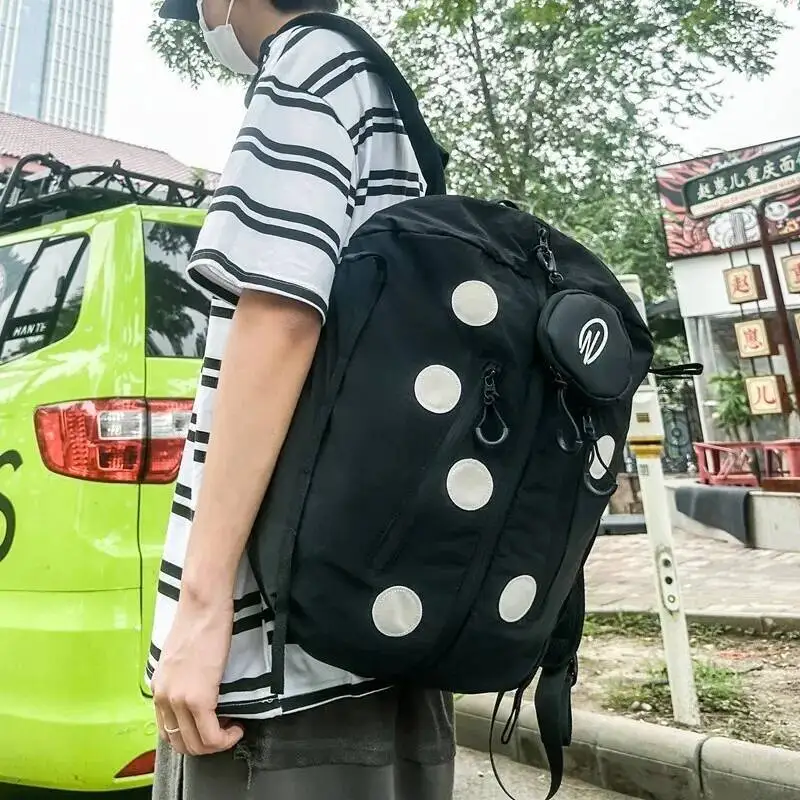 

Новый модный универсальный рюкзак большой емкости для путешествий, фитнеса, спорта, легкий повседневный рюкзак для поездок на работу