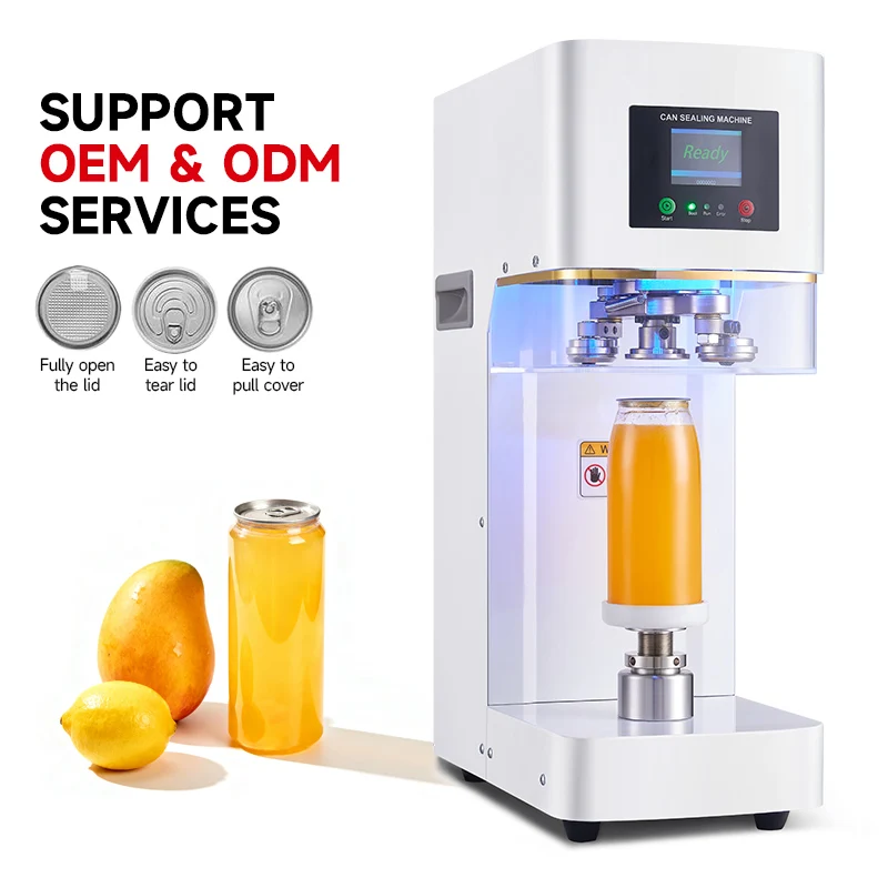 FEST CE  Cans Canning Closing Sealing Machine Automatic Aluminium Beverage  Sealer Can Seam Sealing Machine