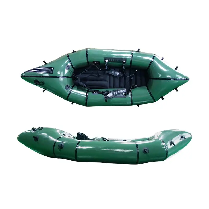 Wholesale Packraft Kayaks  Boats Surfing Raft  Inflatable Draining Floor