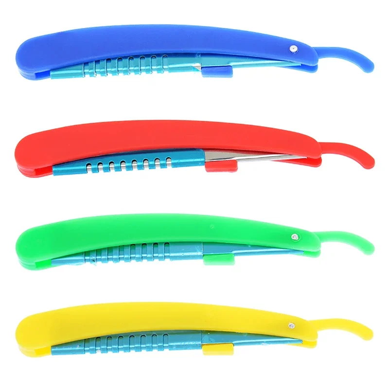 

1pcs Straight Edge Barbers Razor Haircut Beard Eyebrow Shaving Tools Manual Depilation Razors Trimming Blades Replaceable C0004A