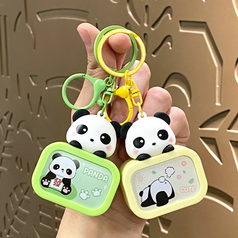 2025 Minso High-end small gifts such as luminous TV keychains, schoolbag pendants, and exquisite car keychain pendants