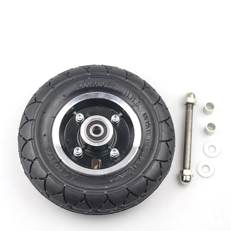 200x50 Electric Scooter Tyre WheelCenter Axle Hub 8\