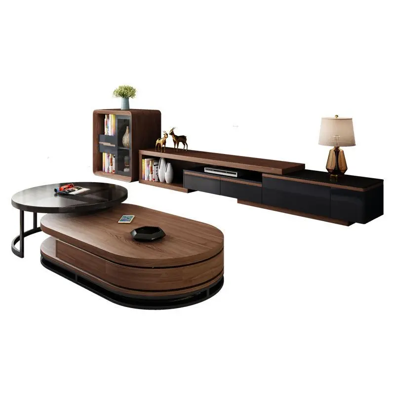 

Home living room Chinese coffee table table living room small household simple round tempered glass