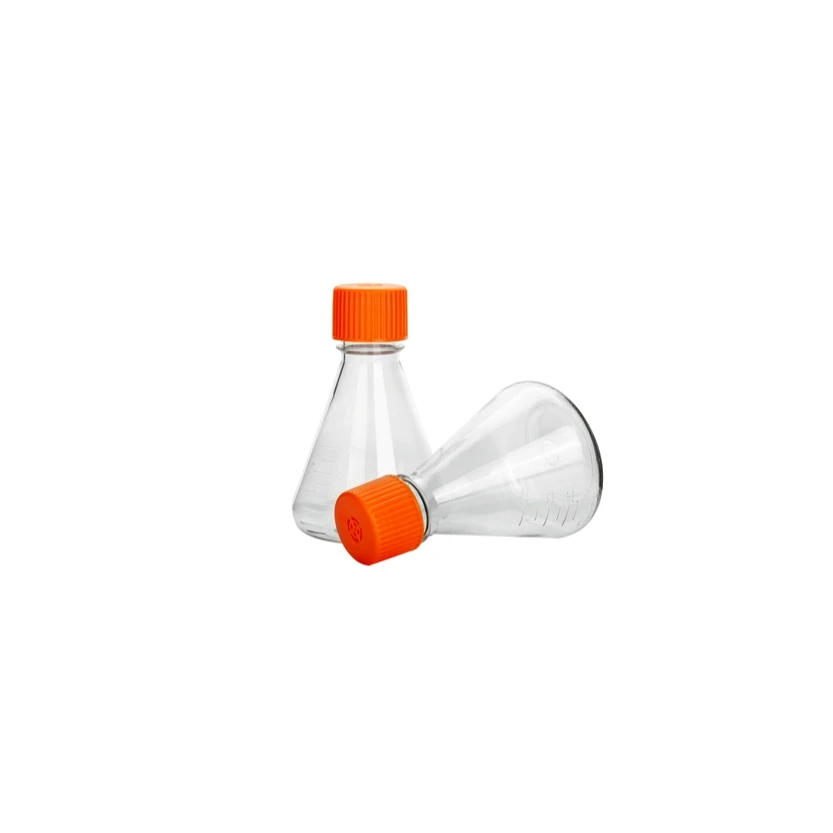 PC material 125ml Erlenmeyer Flask cell culture erlenmeyer flask other medical consumables