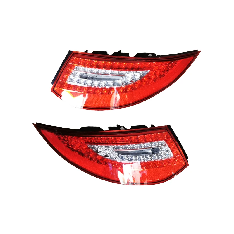 

New Condition Red Lens LED Taillight Modified Tail Lamp with Running Lights Turn Signal Brake Reversing Light for Porsche 997.2