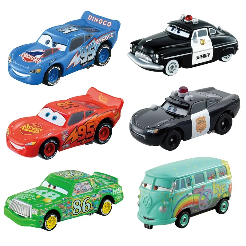 

TAKARA TOMY diecasting alloy car model, mobilization teeth, lightning McQueen sports car toy, a holiday gift for children.