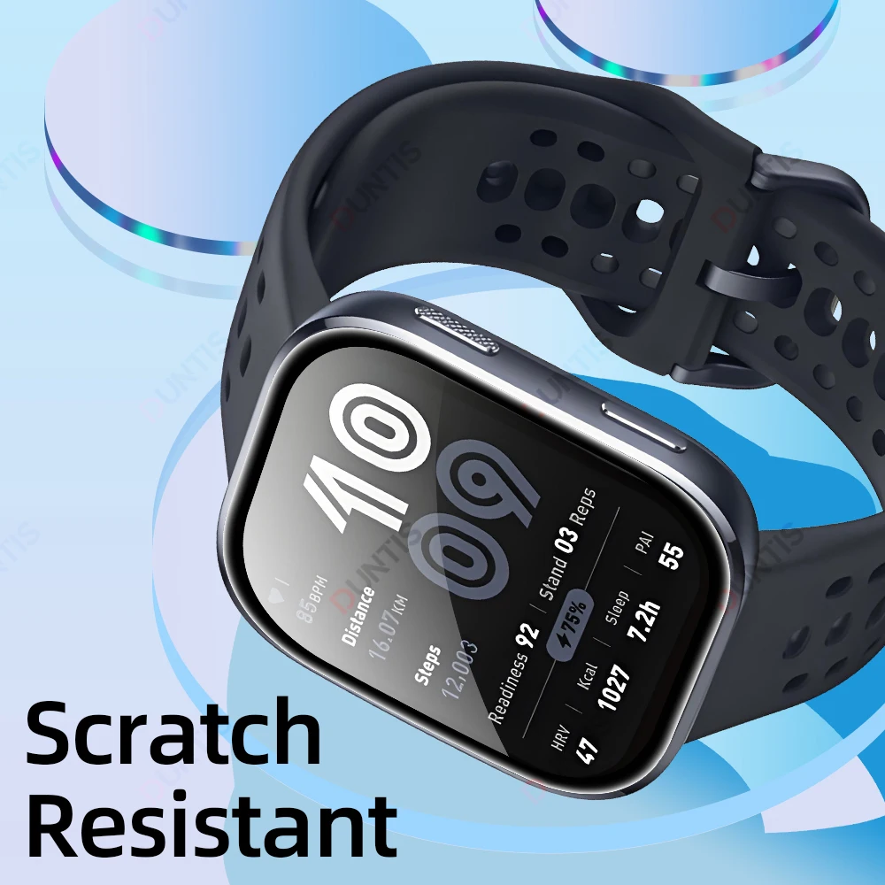 Protezione Schermo + Custodia Per Smartwatch Curvo – Vetro Temperato E Policarbonato, Antiurto E Trasparente