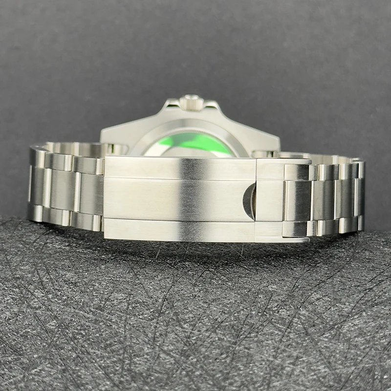 40mm NH35 Watch Case High Quality Stainless Steel 120 Clicks SUB GMT Bracelet Sapphire Crystal Fit NH35 NH36 NH34 Movement