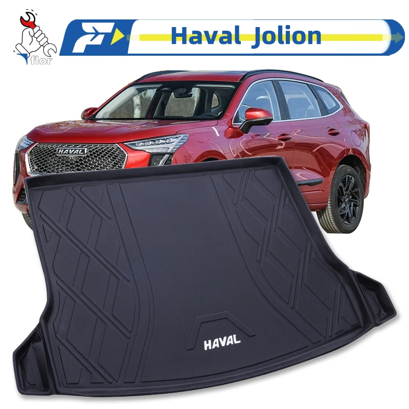 

For Haval Jolion TPE Car Trunk Mat Custom Fit Trunk Liner All Season Cargo Mat Trunk Protection Mat Waterproof Mat