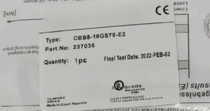 

Brand New Original CBB8-18GS75-E0 CBB8-18GS75-E2 Fast Delivery