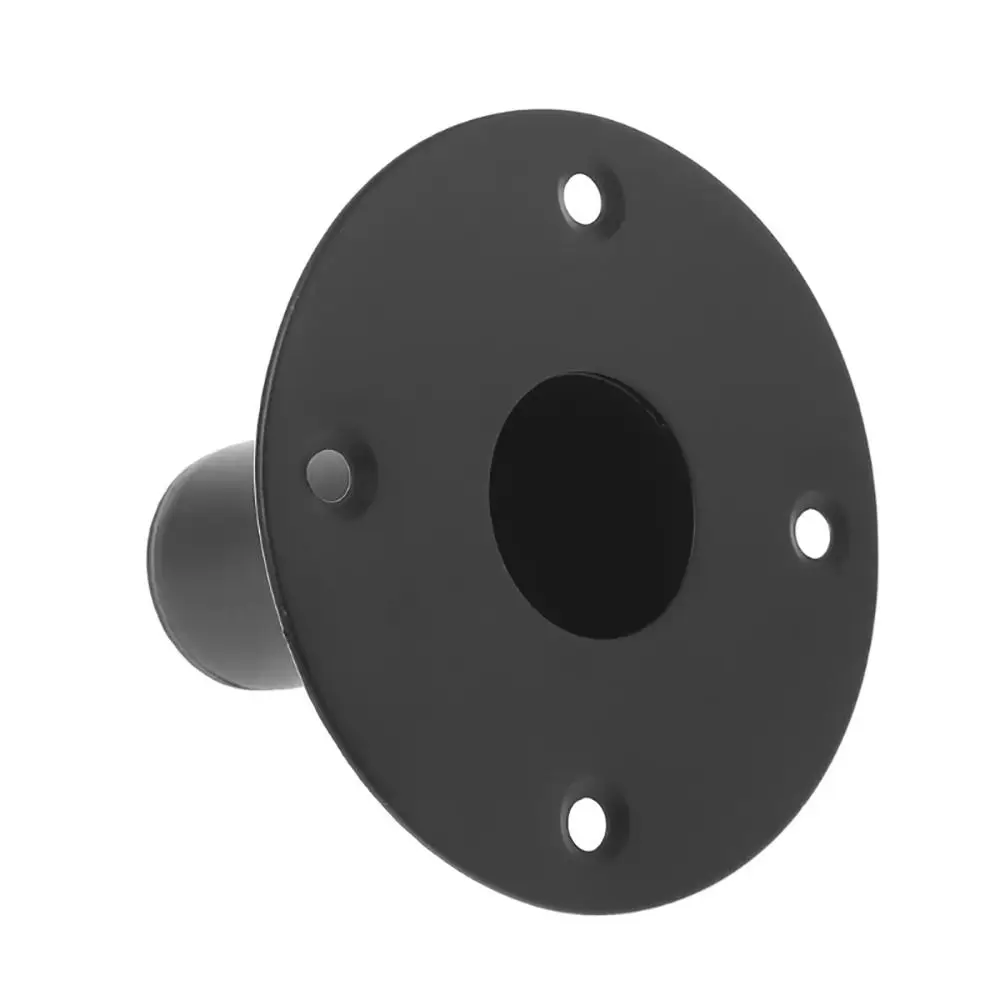 1Pcs Metal Speaker Stand with Screw Holes Iron Lower Sound Speaker Base Holder Professional Mounting Base Tray