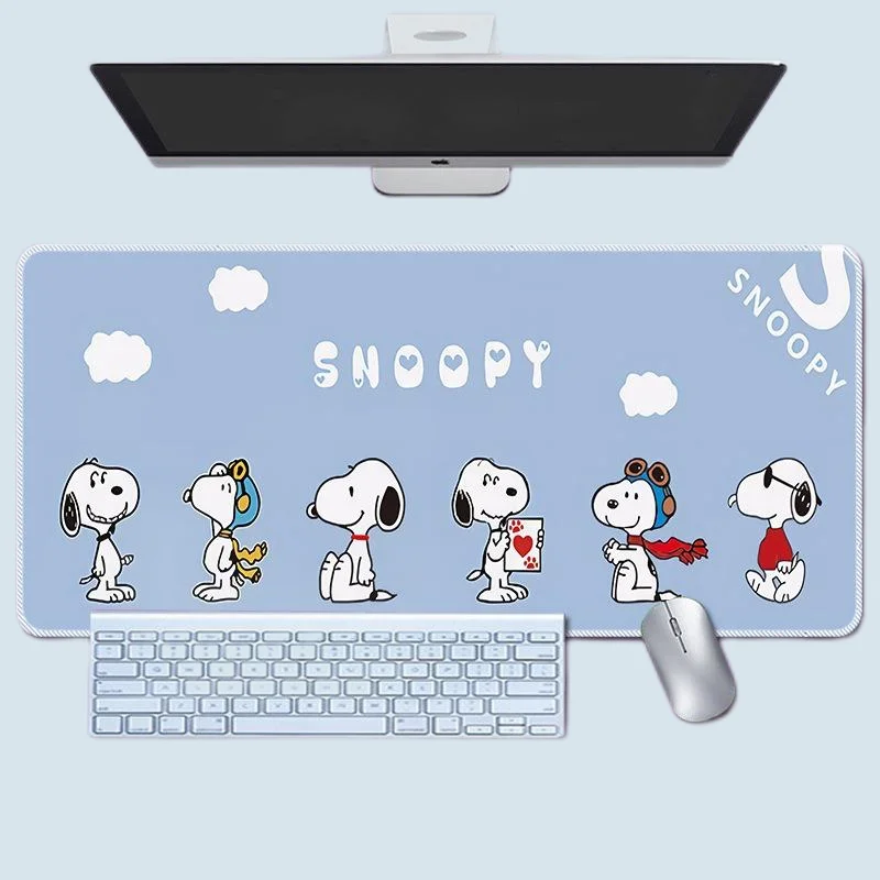 Miniso Snoopy Mouse pad großes Mauspad Gamer Tastatur Maus matten Teppich Anti-Rutsch-Spiel matte Computer Büro tisch Schreibtisch matte