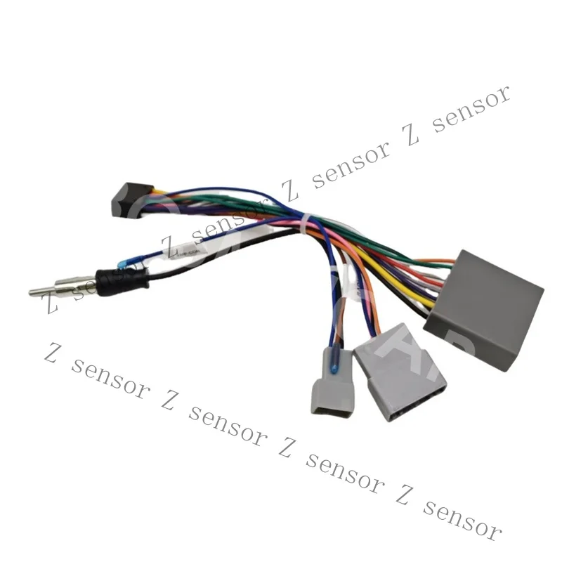 RRR+ Android Player Head Unit Wiring Harness Connector Fit For Honda CRV 2006-2009