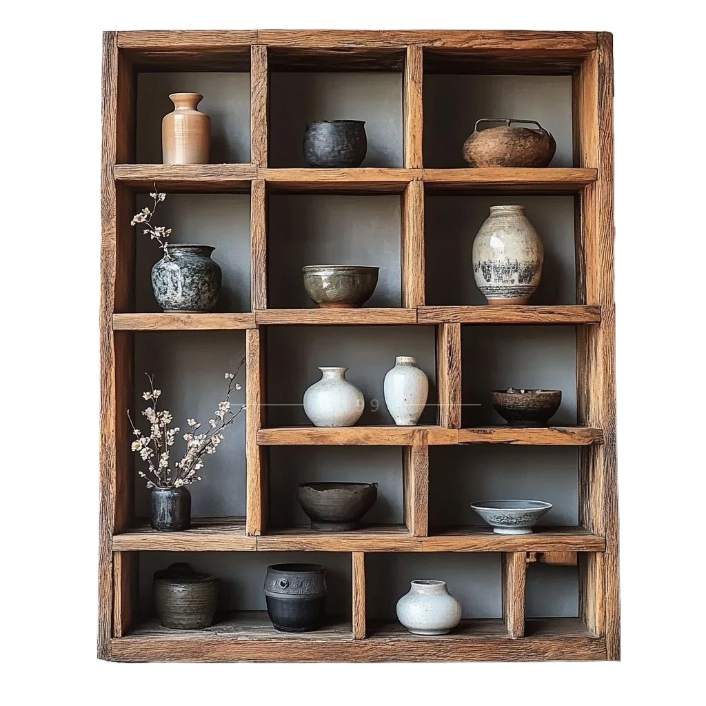 

Богу рама из цельного дерева китайская полка для гостиной чайная комната простая современная подставка для хранения