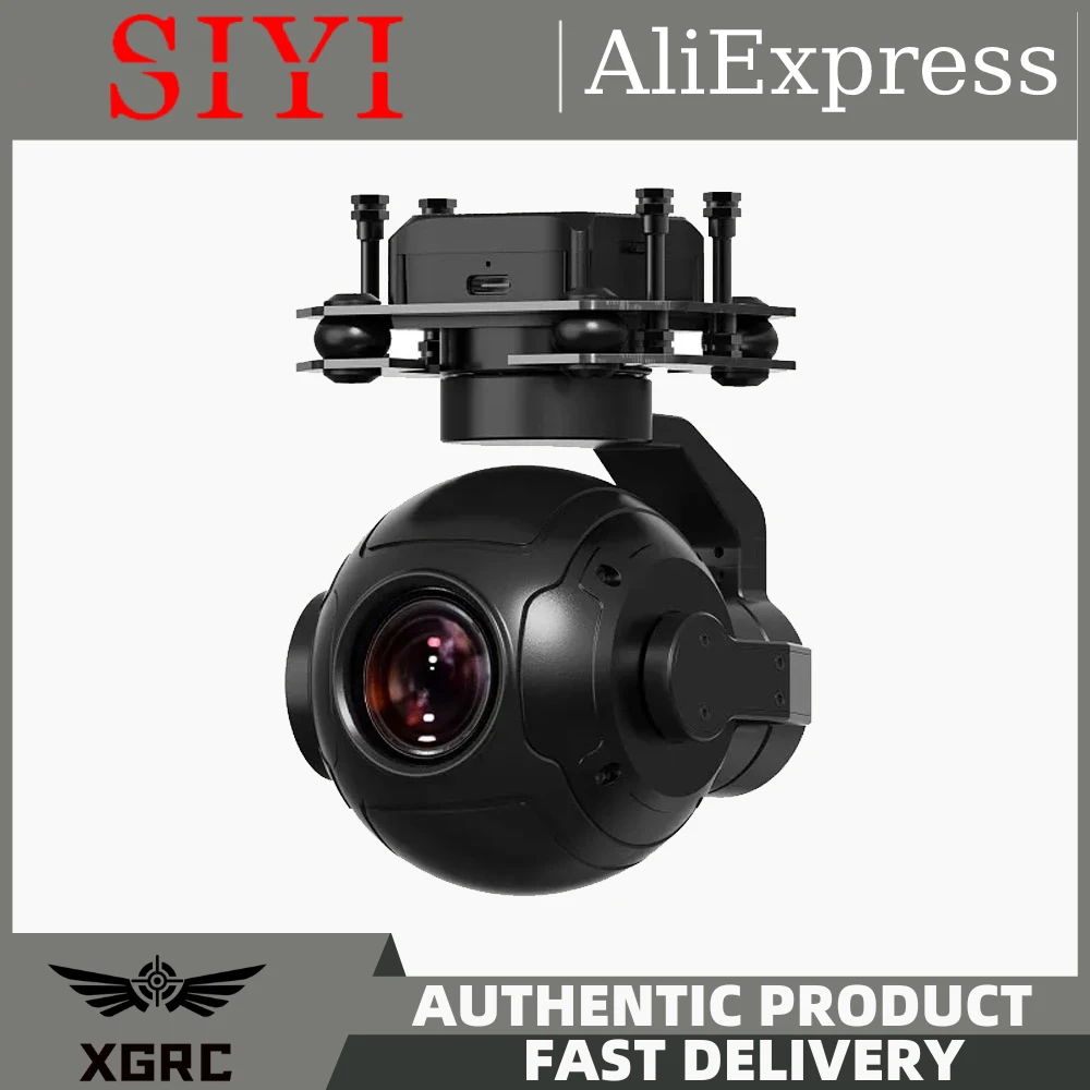 SIYI ZR10 Gimbal Camera 3-Axis Stabilizer 2K 4MP 30X Hybrid Zoom HDR Starlight Night Vision Lightweight For Drone Quadcopter