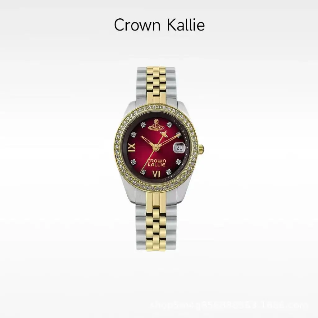 Crown Kallie Women's Saturn Element Cherry Anniversary Limited Edition Watch CK8144