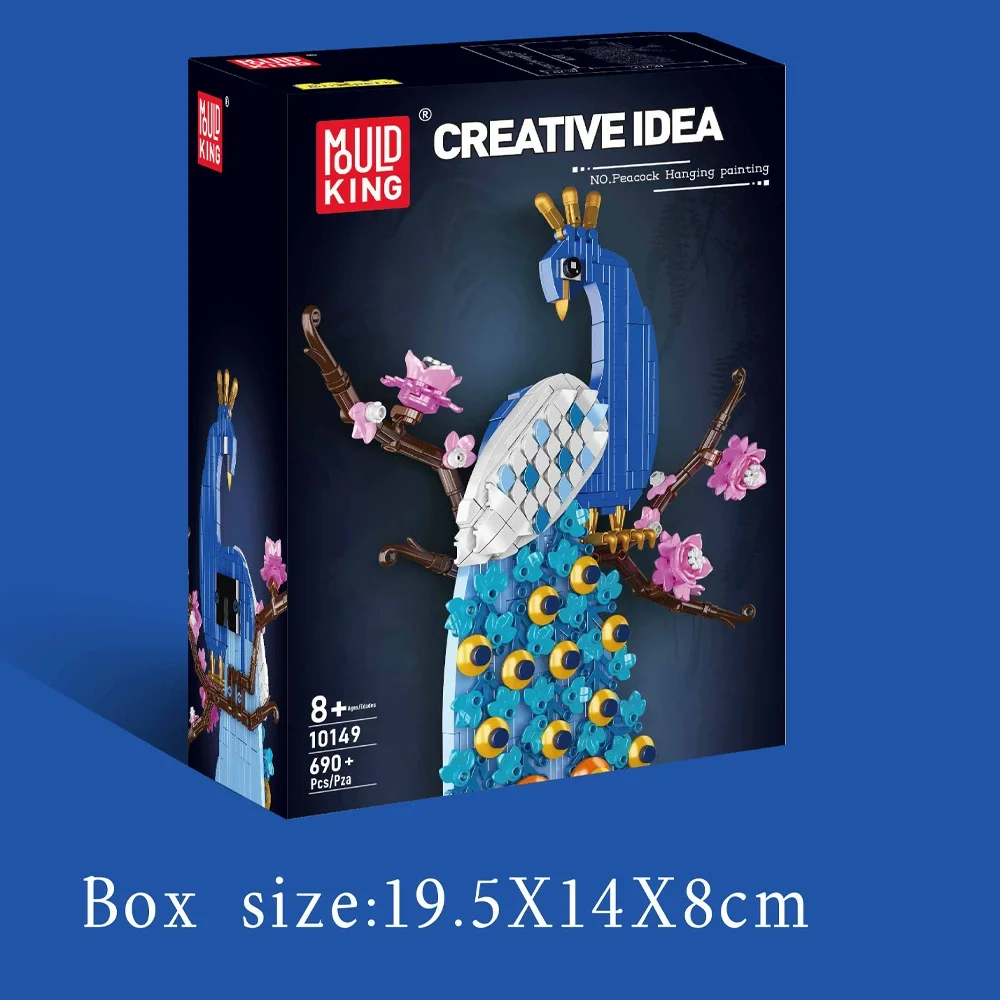 10149 공작 벽 예술 미니 빌딩 블록 세트 창의적인 DIY 퍼즐 남자아이 여자아이 어린이 성인 교육용 STEM 장난감