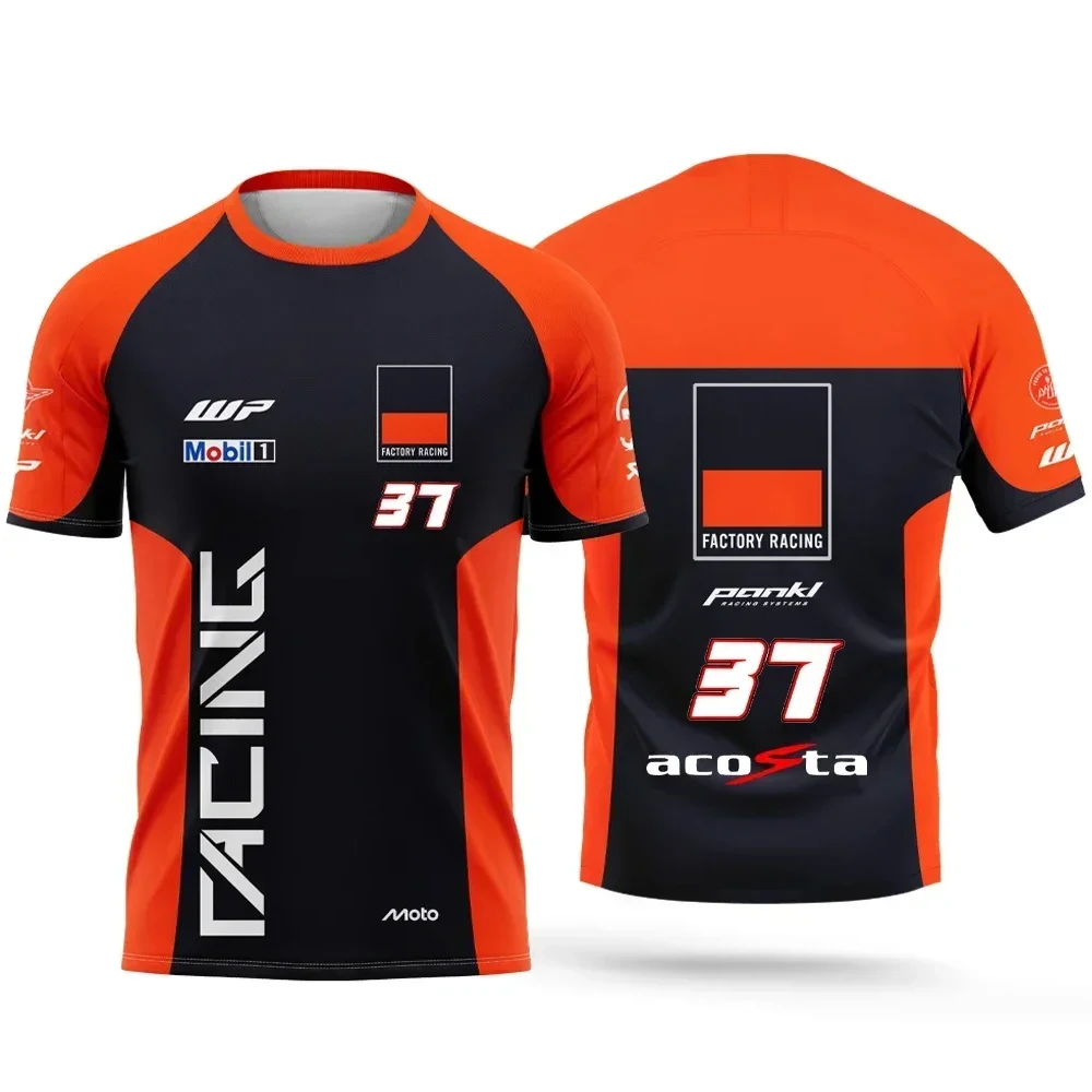 

Brad Binder 33 Racing T-shirt Men's Enea Bastianini 23 Rider Tee Outdoor Sports Quick Drying Moto Cycling Plus Size T-shirts