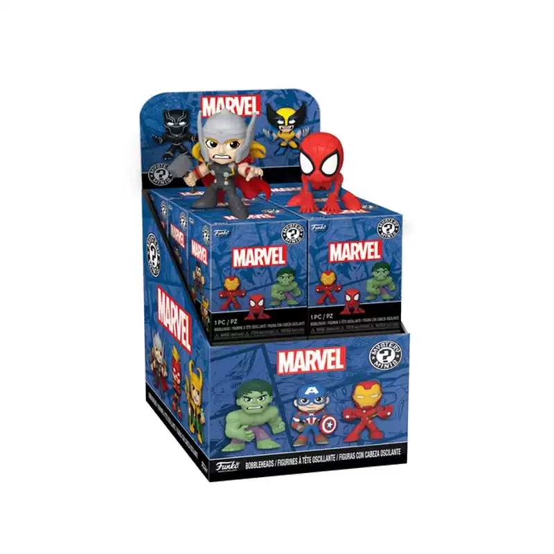 Funko Pop Comics & Super-héros Marvel nouveaux classiques mystère Minis Q Version boîte aveugle jouets pour garçons cadeau ornements à collectionner