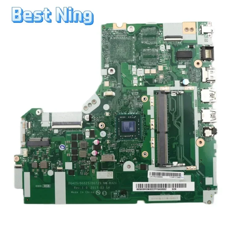 For Lenovo Ideapad 330-15AST Laptop Motherboard NM-B321 Notebook Mainboard with A6-9225 A9-9420 AMD CPU UMA