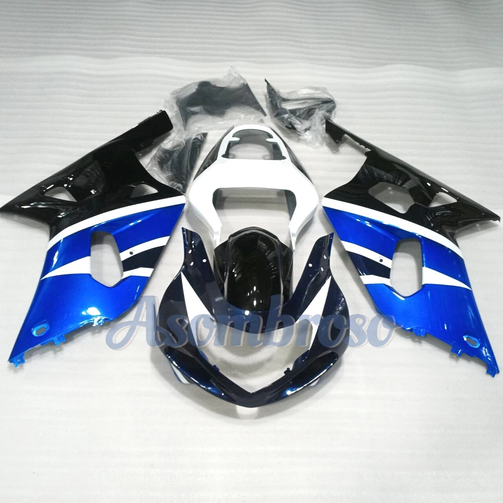 Motorcycle Fairing Kit for GSXR600 750 K1 2001 2002 2003 gsxr750 gsxr 600 01 02 03 High Quality ZXMT Body Kit Blue