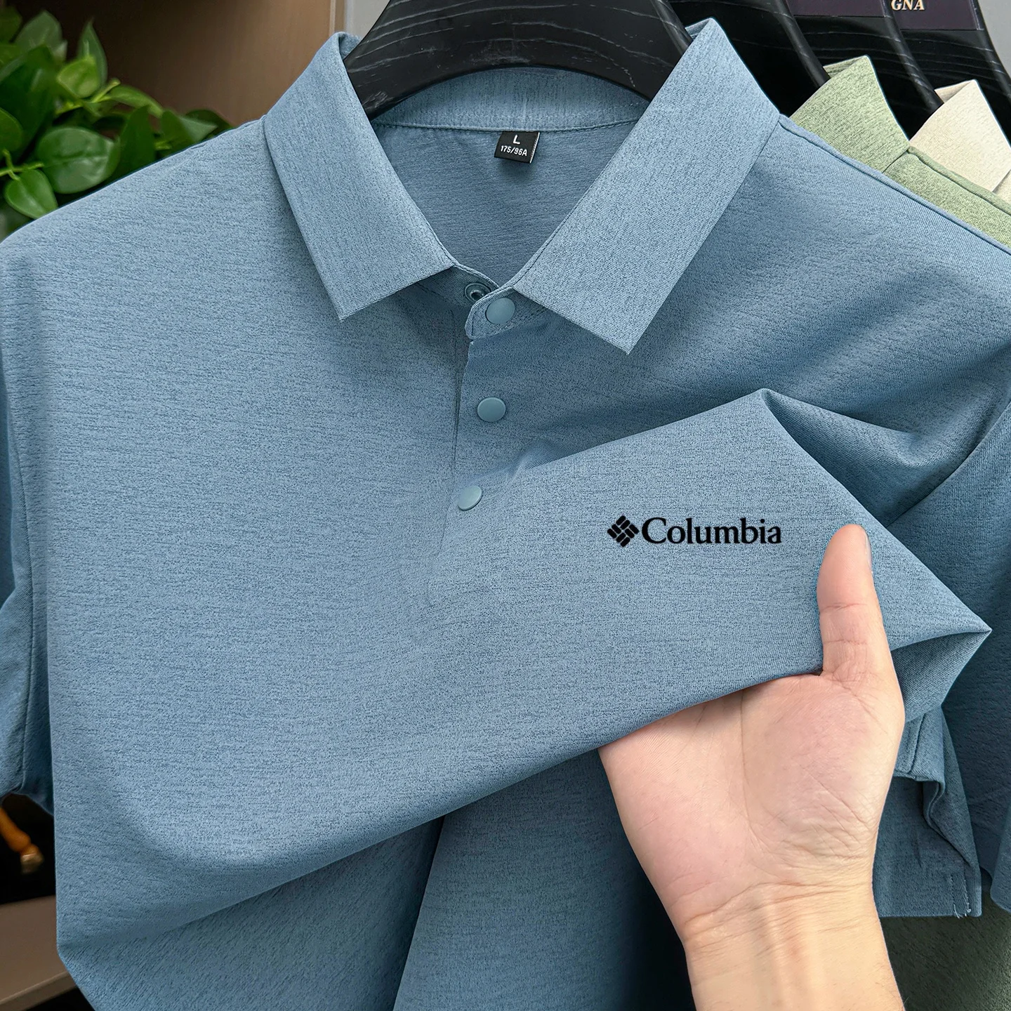 Herren-Poloshirt mit Kragen, Kurzarm, knitterfrei, Business-Casual-Oberteil, Premium-Qualität, Designer-Stil, bestes Preis-Leistungs-Verhältnis – Detail 20