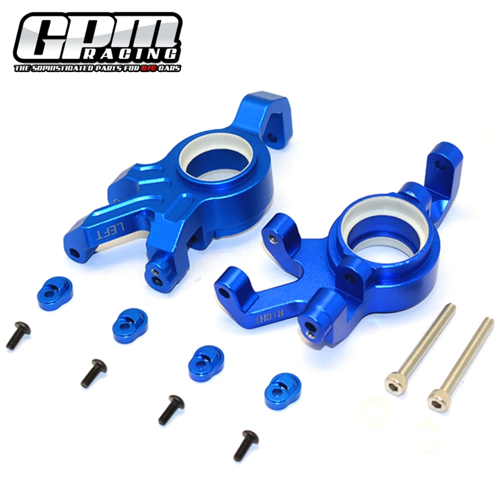 

GPM for Traxxas 1/5 X-MAXX 6S 8S 77086-4 77076-4 4WD Monster Truck Upgrade Parts Metal Front Steering Cup Steering Blocks 7737