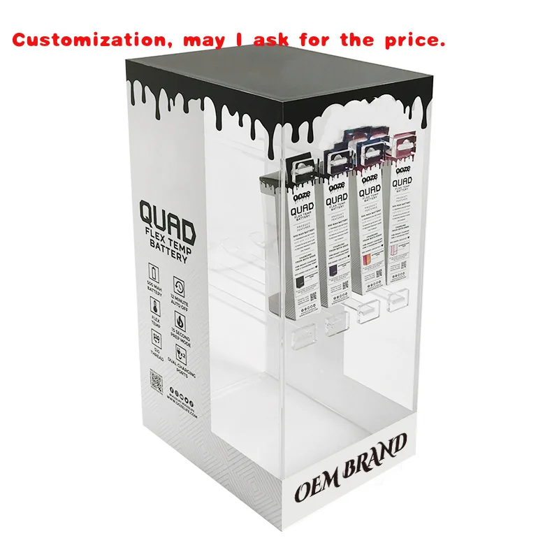 custom.Factory Custom Led Light Rack Smokeless Displays Cabinet
