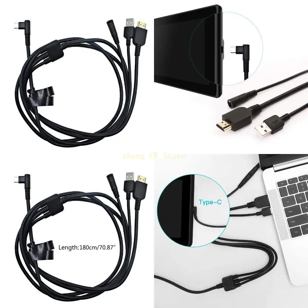 

M5TD Graphics Drawing Monitor with Data USB Cables forKamvas 12