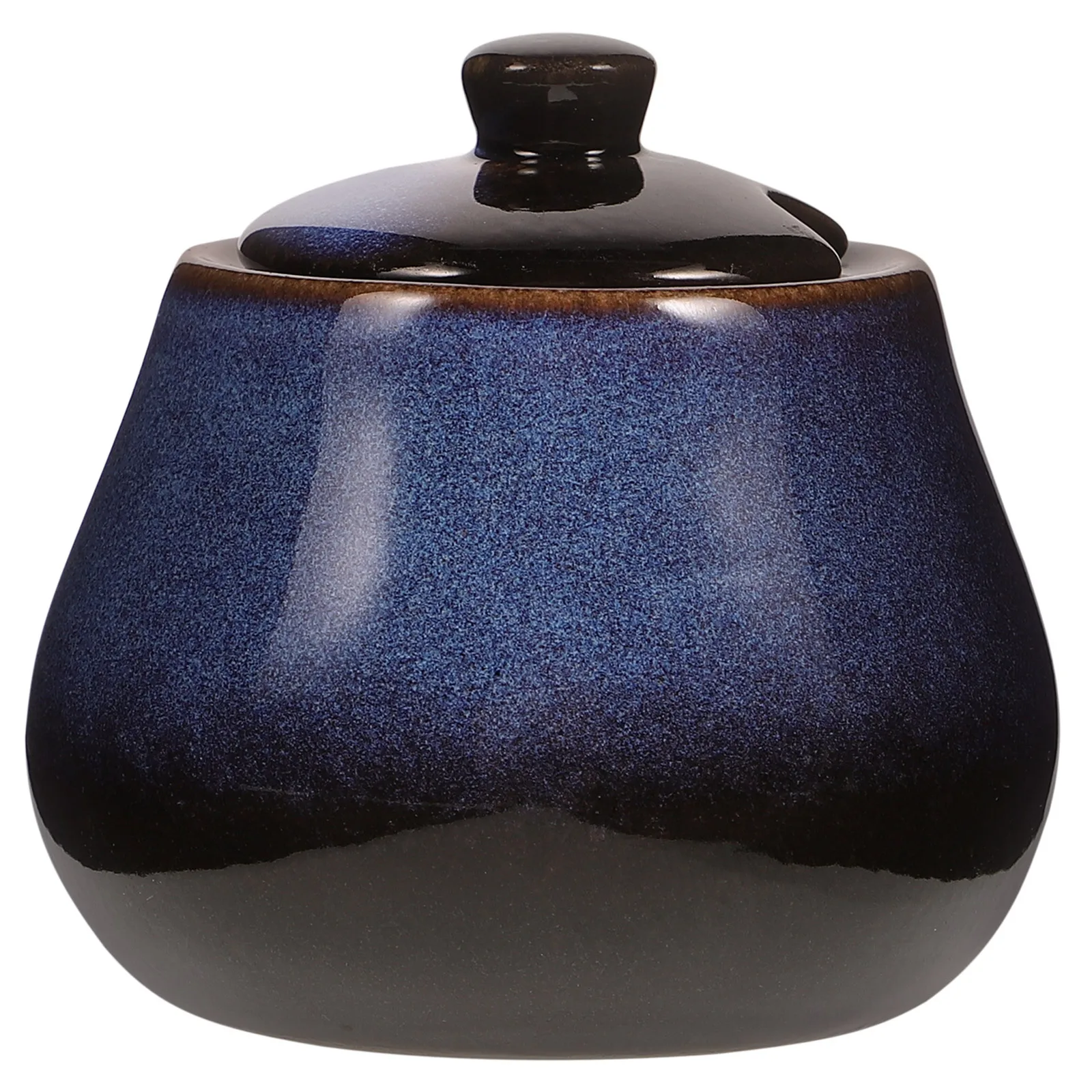 

Ceramic Grease Container Stylish Seasoning Storage Small Bowls with Lids for Home Supply Sugar Jar Sugar Jar with Lid and Spoon