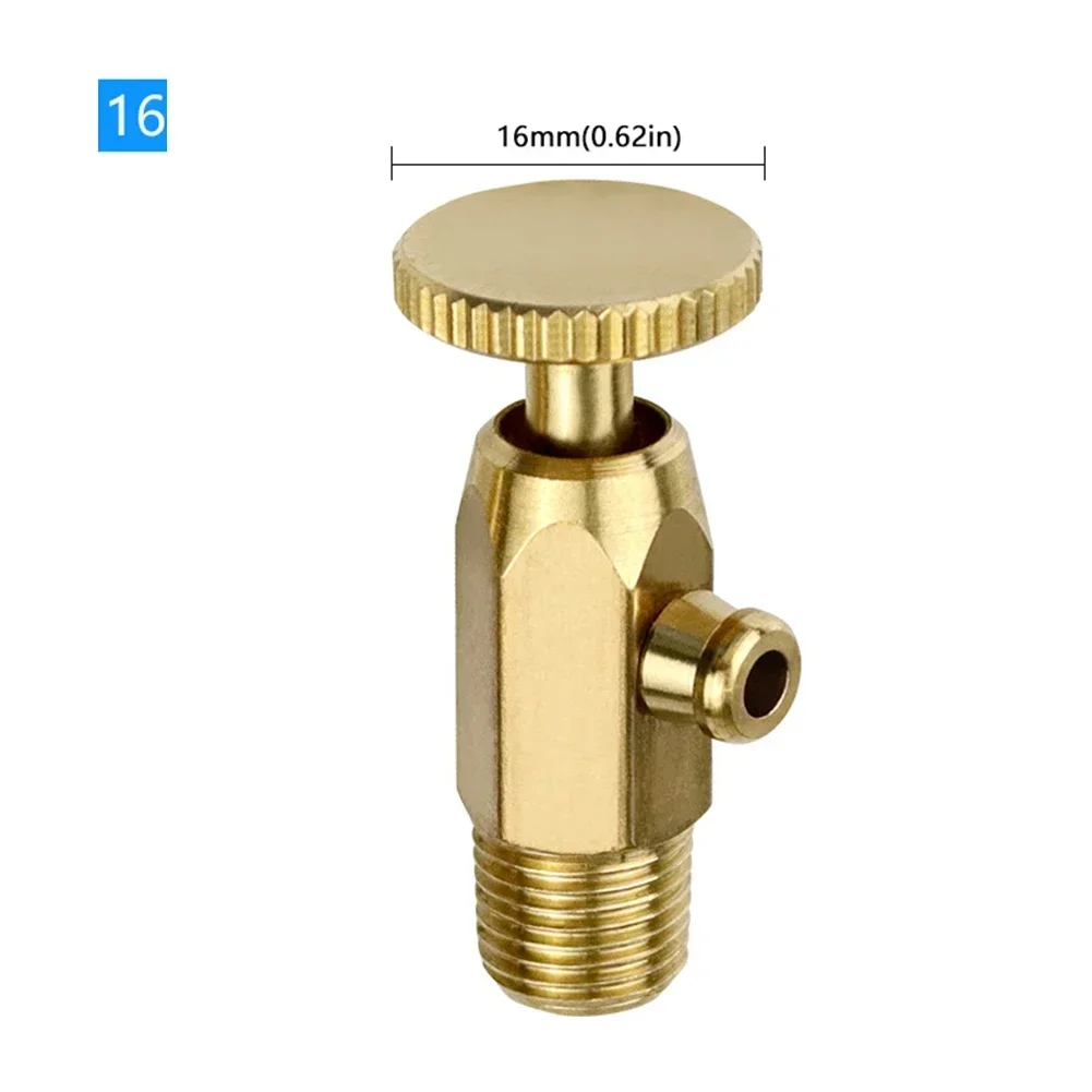 1PC Brass Air Pressure Release Valve Manifold Exhaust Valve Water Valve Part For Water Heater Water Distributor Exhaust Valve