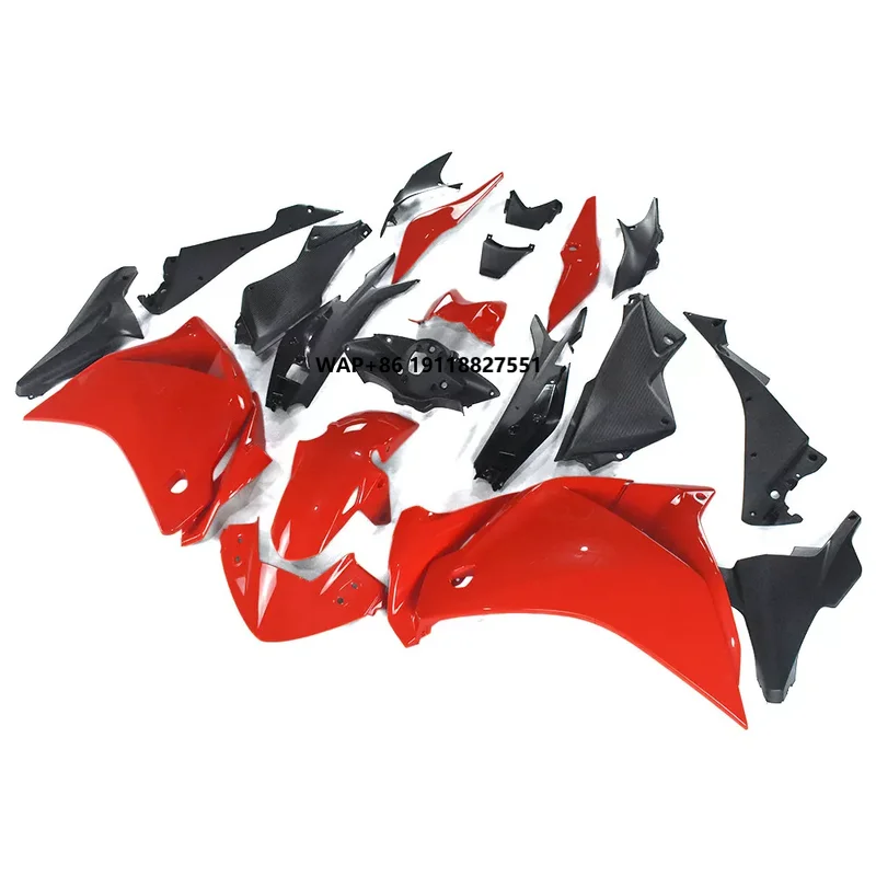 أحمر أسود دراجة نارية شل الهدايا المجمعة ل CBR250R 2011 2012 2013 2014-2016 #1