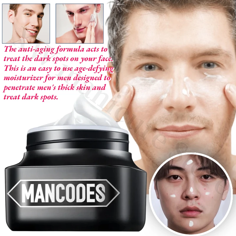 50g  Men's Special Makeup Cream Moisturizing Cream To Brighten Skin Tone Conceal Blemishes Remove Cuticles and Shrink Pores