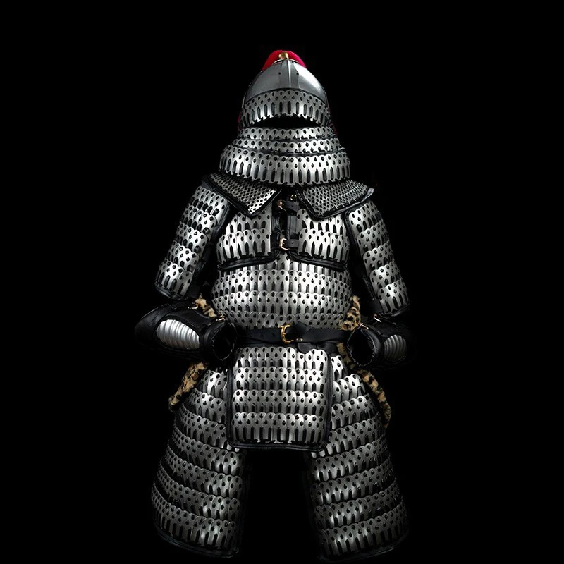 

Song Dynasty Infantry Armor Chinese Ancient Costume Soldier Armors Steel Equipment 15kg Wearable Historical Reenactment