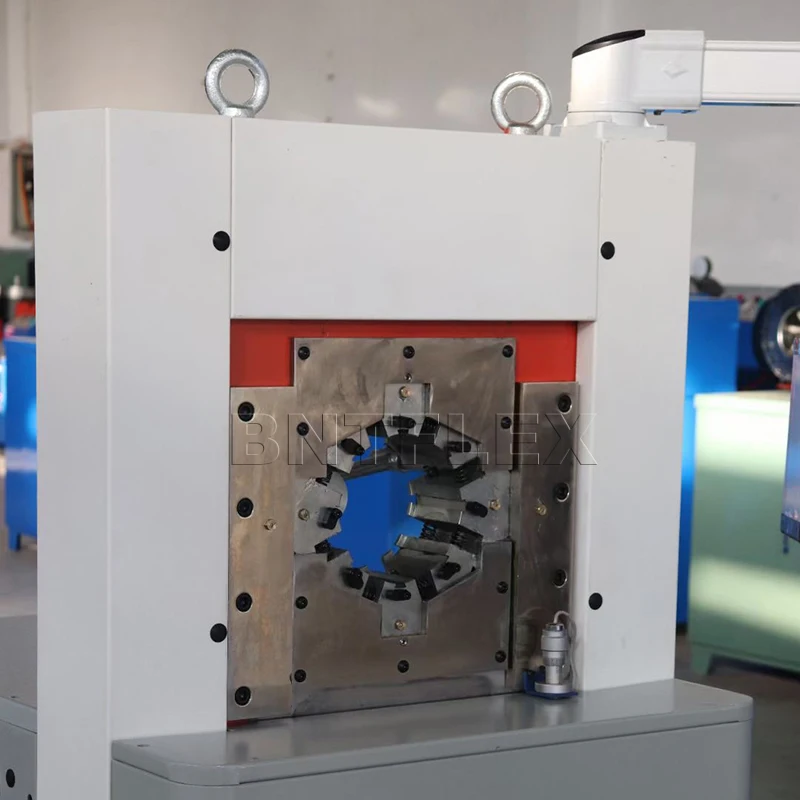 Canada use 1/4-3" 6-76mm P32 P20 P52 hydraulic pressing hose crimping machine hose pipe press machine