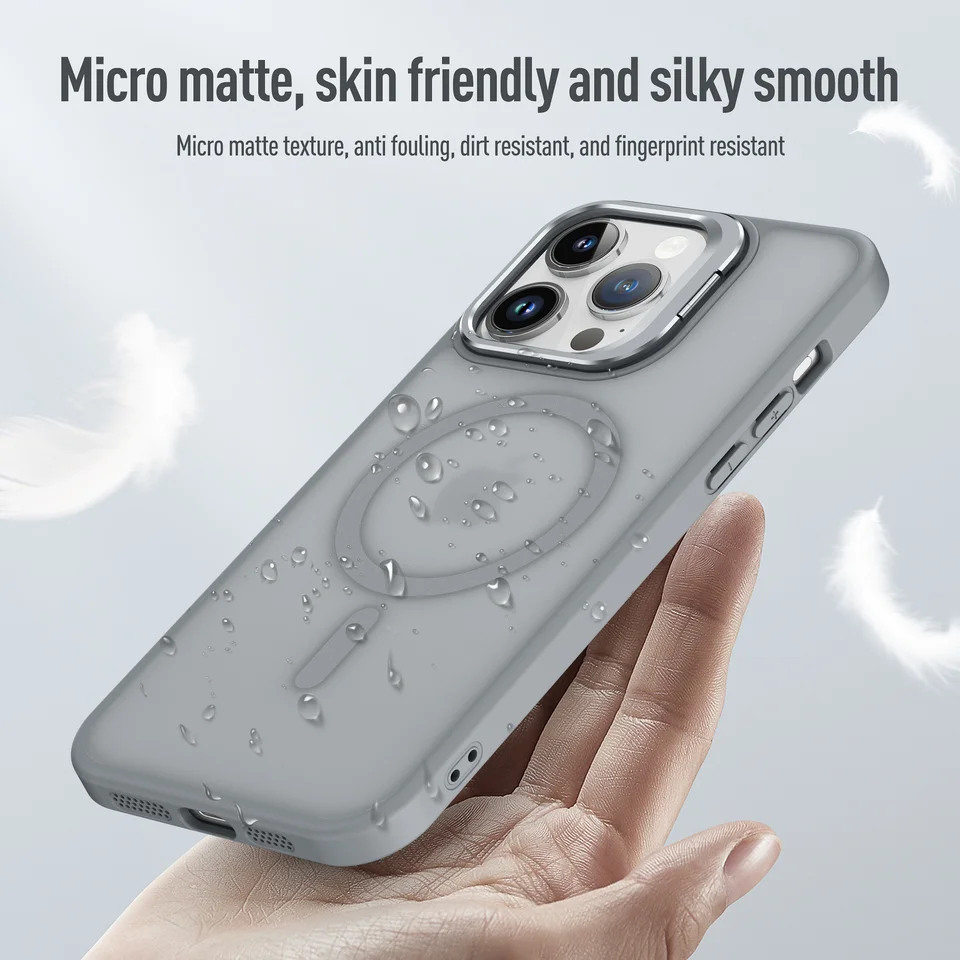 Funda protectora magnética para iPhone 14 / iPhone 13, incluye 3 vidrios templados a juego, protege la cámara trasera, invisible/con soporte/borde TPU, anillo magnético integrado, carga inalámbrica 4