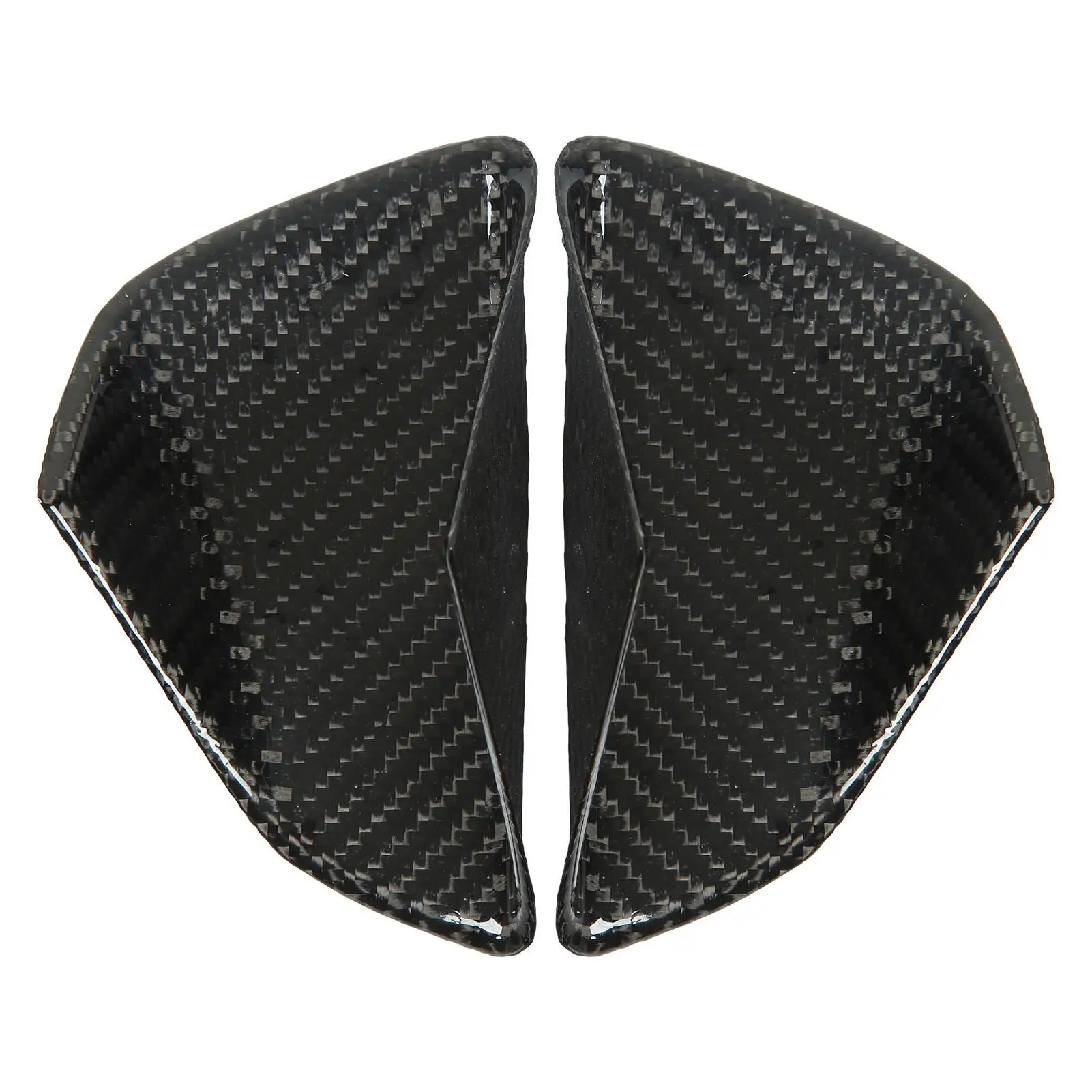 

Door Handle Bowl Trim Carbon Left Right Simple Installation Car Door Handle Bowl Cover UV Resistant for decoration