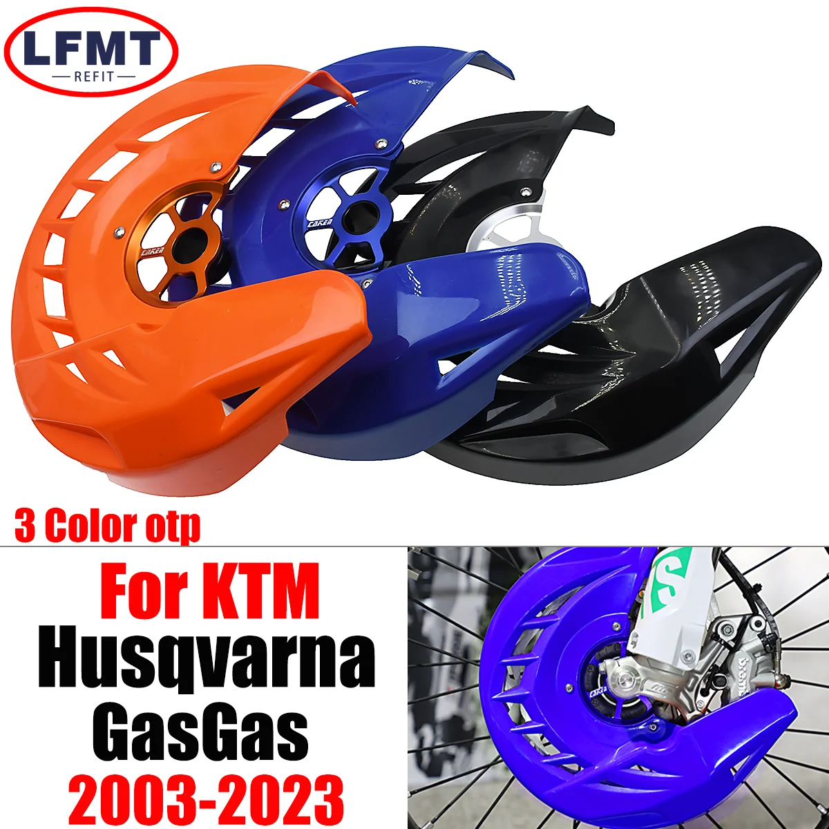 

Motorcycle 22mm/26mm Brake Disc Guard Cover Protector For Husqvarna TC FC TE FE TX FX EC MC EXF ECF MCF 125 150-501CC 2003-2023