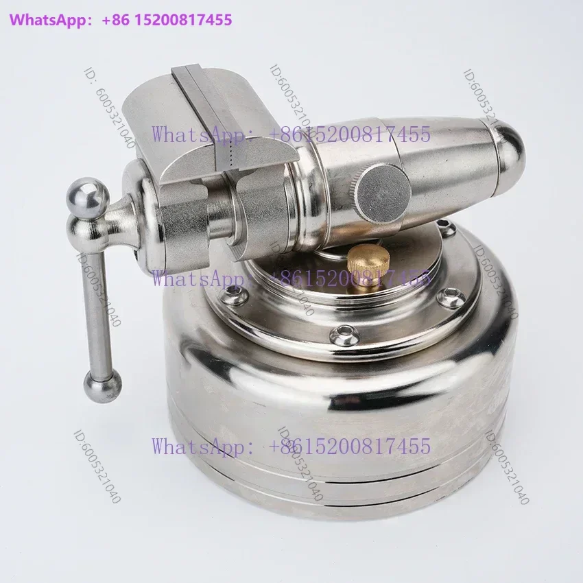 50mm Small Steel Cannon Pliers No.45 Steel Vise With Swivel Base DIY Handmade Watch Repair Tool For Repairing