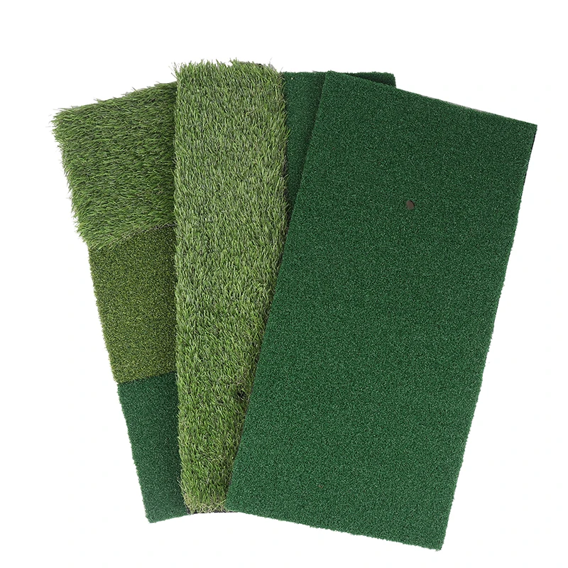30*60cm Golf Hitting Mat Indoor Outdoor Mini Practice Durable PP Grass Pad Artificial Turf Backyard Exercise Golf Training Aids