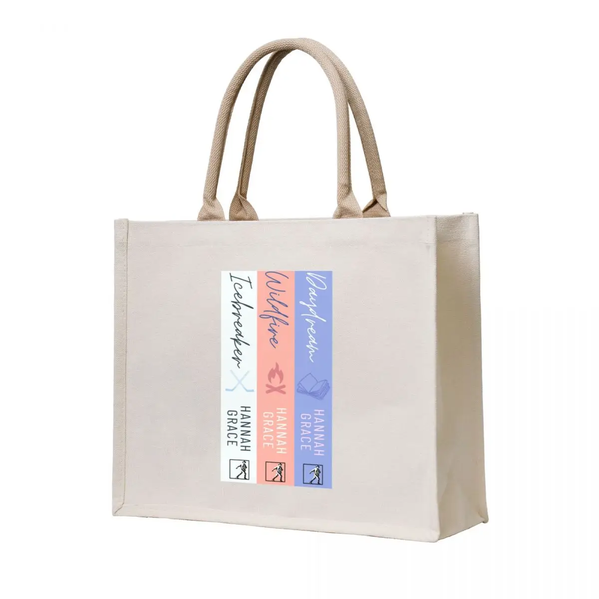 

Maple Hills Series Book Stack Tote Bag free delivery bags bag for beach custom bags canvas bags