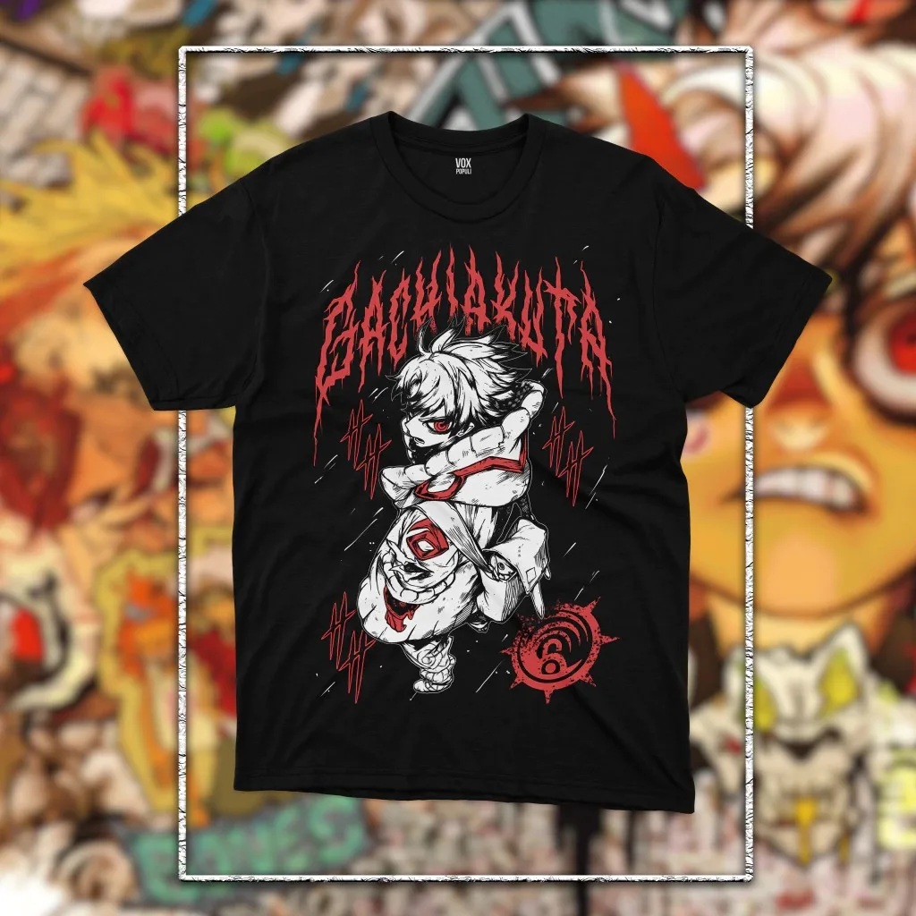 

Gachiakuta Rudo Graphic T-Shirt Japanese Hot Blooded Anime Manga Tee Shirt Men Women Oversized Y2k Streetwear Harajuku Clothing