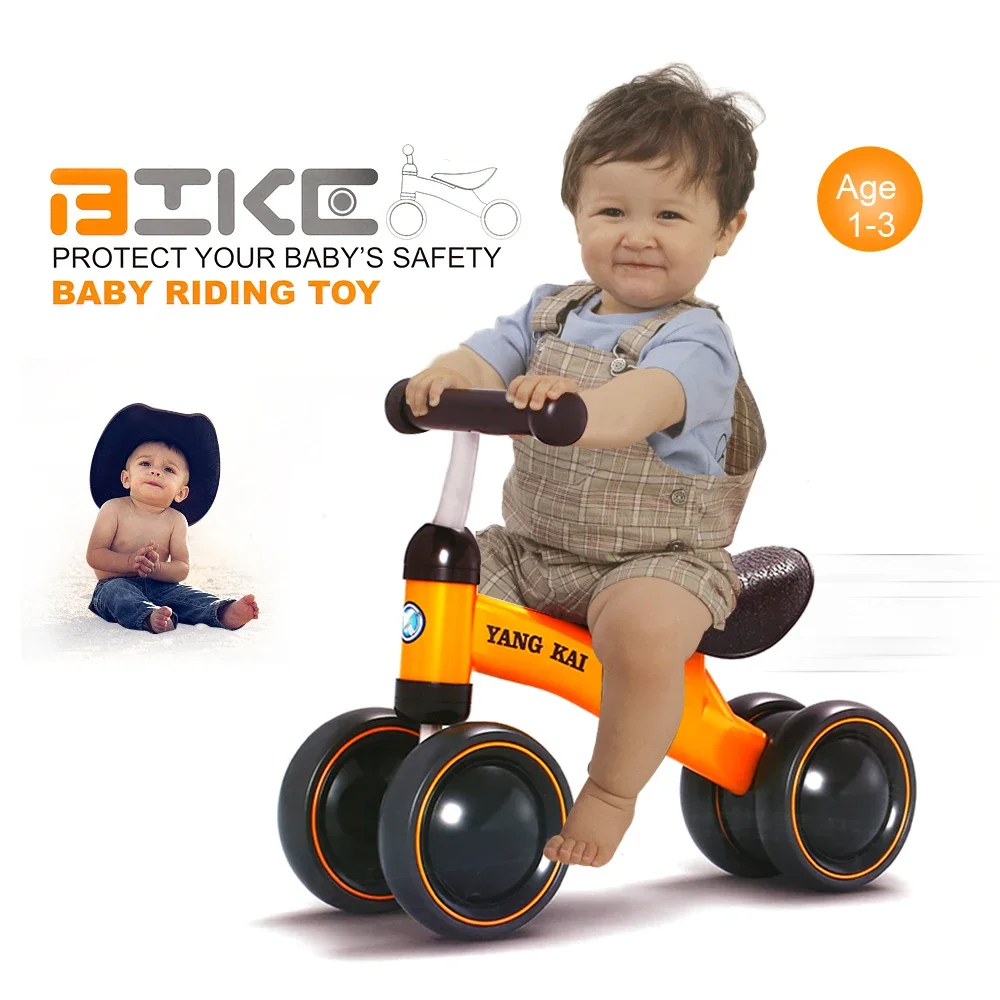 EASY BIG Baby Children Balance Bike Scooter Baby Walker Infant 1-3 Years Learn To Walk No Foot Pedal New Riding Toys TH0028