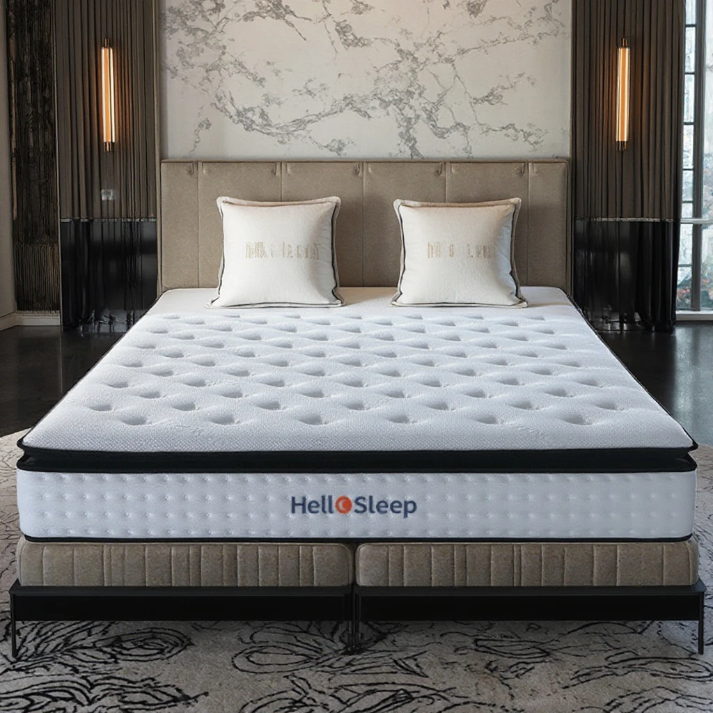 

5-Star Luxury Orthopedic Mattela 3 Place King Single Sponge Foam Mattress for Home or School Furniture