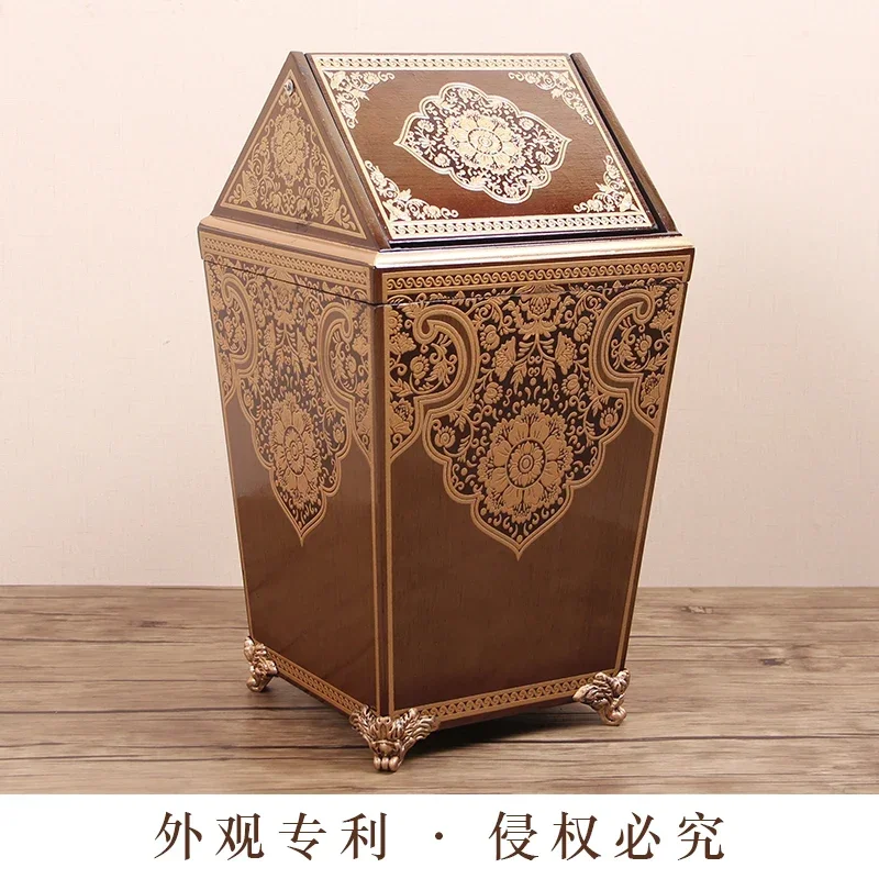 المبيعات الساخنة سلة المهملات النمط الأوروبي، غرفة المعيشة المغطاة بالمنزل، الحمام الرجعية، المطبخ، غرفة المعيشة على الطراز الأمريكي