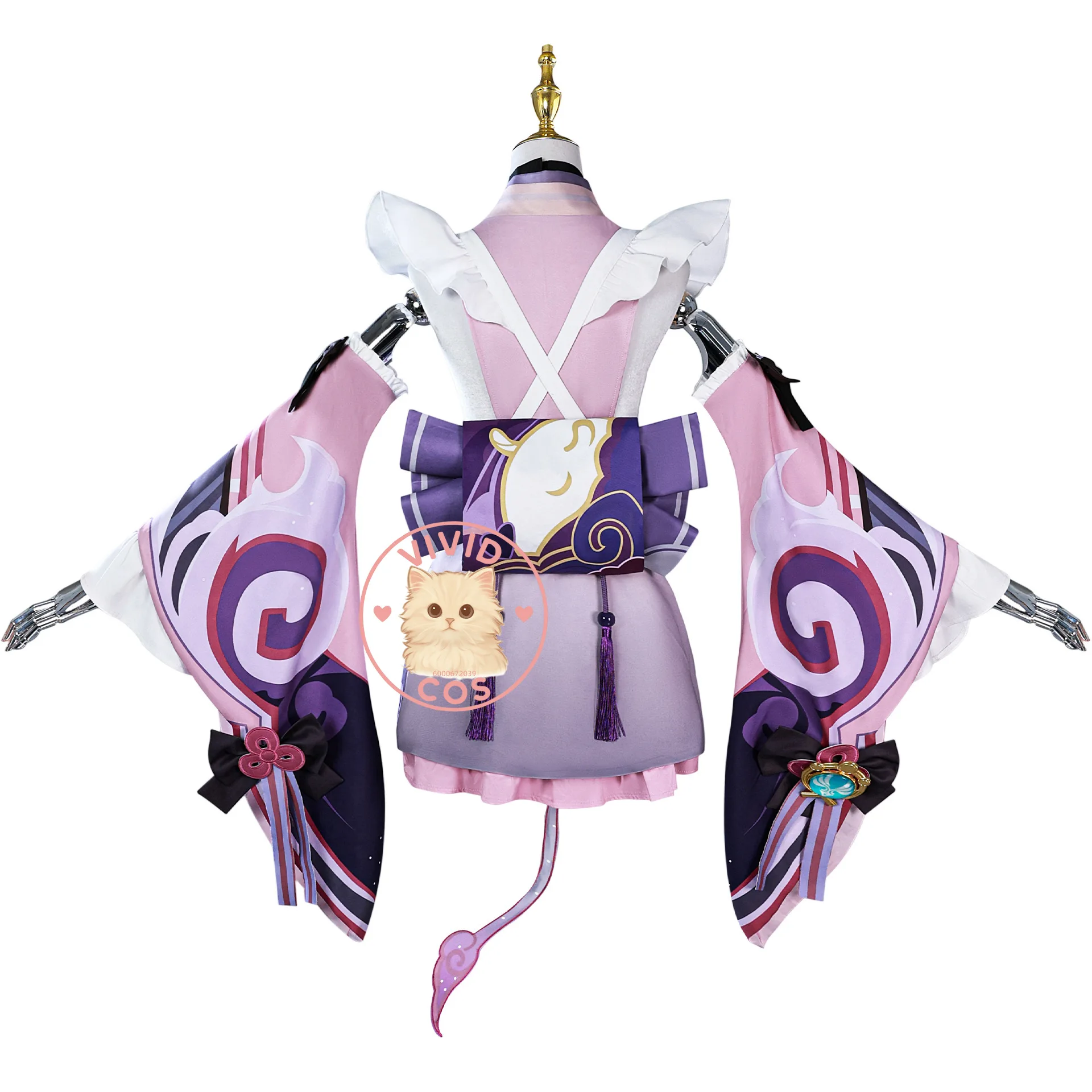 أزياء جينشين إمباكت يوميمزيكوكي ميزوكي التأثيرية ألعاب على طراز الرسوم المتحركة ثنائية الأبعاد للعب الأدوار كعبة شخصيات - مرخصة