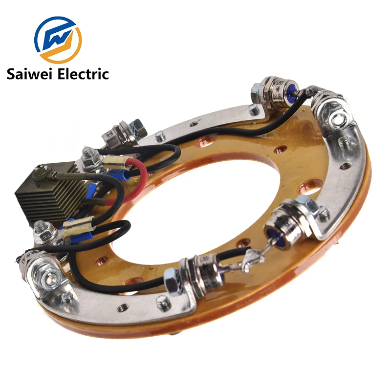 XT-1-40F7A XT-1-40F12A 1000KW To 3000KW Marathon Generator Rectifier Wheel Module With Rotating Diode Surge Suppressor