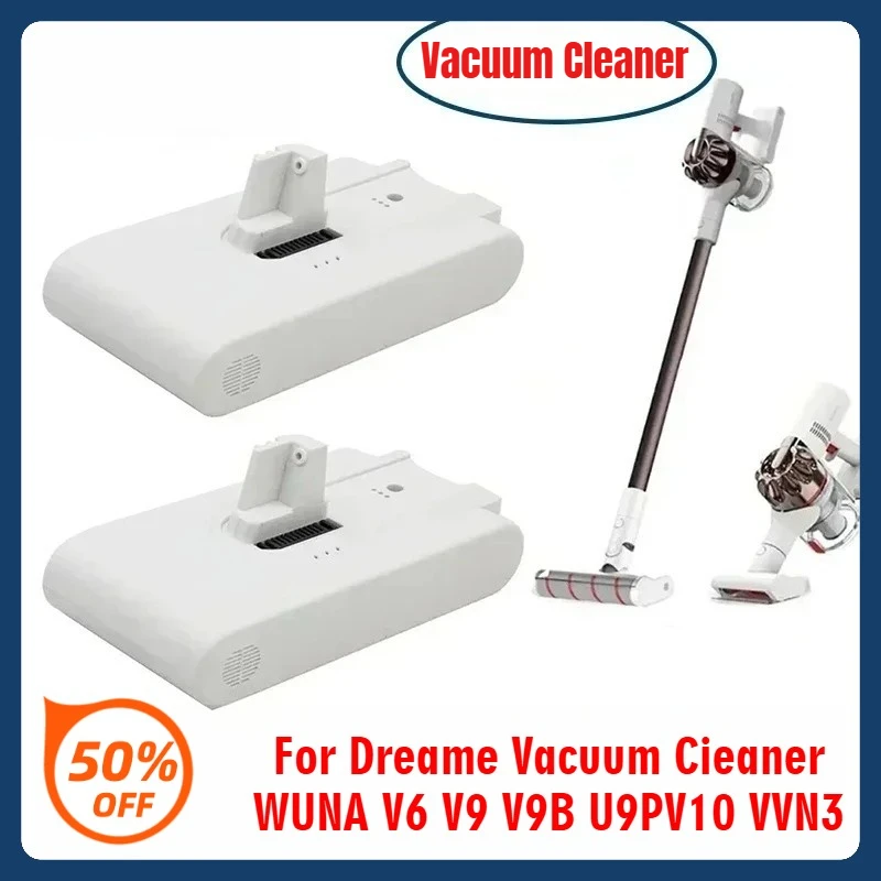

25.2V for Xiaomi Mijia Vacuum Cleaner V8 V9 V9P V10 VVN3 VVN4 Dreame Vacuum Cleaner Lithium Battery