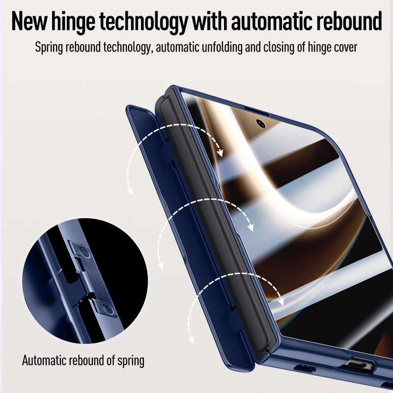 Etui do iPhone'a z obsługą MagSafe, model Duo, ultracienkie, matowe, z magnetycznym systemem ładowania bezprzewodowego, z zabezpieczeniem przegubu, folią ochronną i uchwytem na obiektyw, odporne na wstrząsy. — zdjęcie produktu 5
