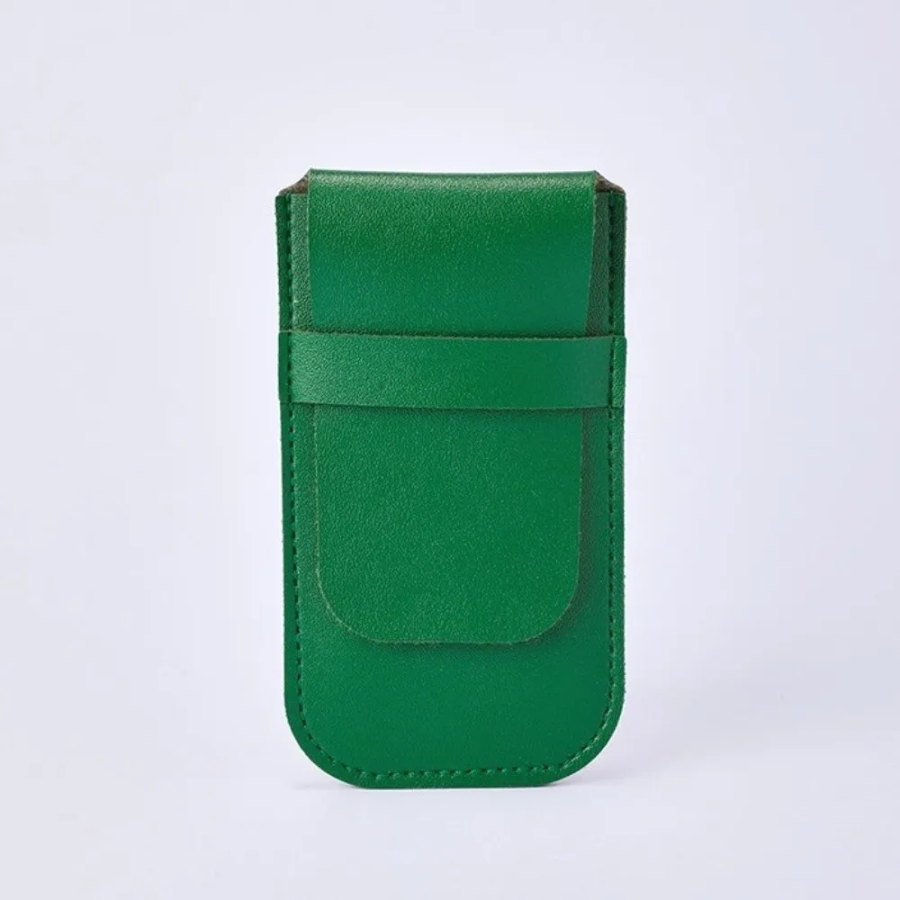 New PU Watch Bag Organizer Anti-Scratch Flip Cover Jewelry Bags Anti-Dust Solid Color Watch Storage Bag Gift
